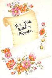 Yılbaşı (Yeniyıl) Temalı Kartpostal KRT14210 - Gökçekoleksiyon