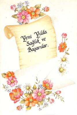 Yılbaşı (Yeniyıl) Temalı Kartpostal KRT14210 - 1