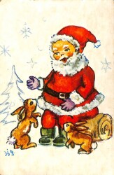 Yılbaşı (Yeniyıl) Temalı Kartpostal KRT14518 - Gökçekoleksiyon