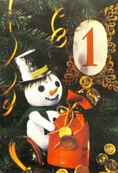 Yılbaşı (Yeniyıl) Temalı Kartpostal KRT14533 - Gökçekoleksiyon