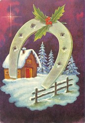 Yılbaşı (Yeniyıl) Temalı Kartpostal KRT14536 - Gökçekoleksiyon