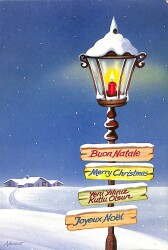 Yılbaşı (Yeniyıl) Temalı Kartpostal KRT14538 - Gökçekoleksiyon