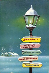 Yılbaşı (Yeniyıl) Temalı Kartpostal KRT14540 - Gökçekoleksiyon