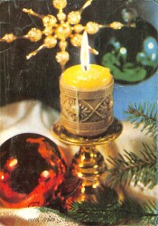 Yılbaşı (Yeniyıl) Temalı Kartpostal KRT14563 - Gökçekoleksiyon