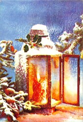 Yılbaşı (Yeniyıl) Temalı Kartpostal KRT15817 - Gökçekoleksiyon