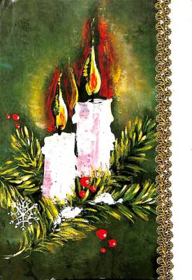 Yılbaşı (Yeniyıl) Temalı Kartpostal KRT15821 - 1