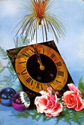 Yılbaşı (Yeniyıl) Temalı Kartpostal KRT15829 - Gökçekoleksiyon