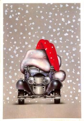 Yılbaşı (Yeniyıl) Temalı Kartpostal KRT15841 - Gökçekoleksiyon