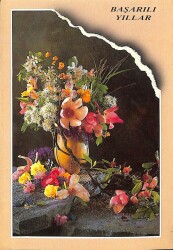 Yılbaşı (Yeniyıl) Temalı Kartpostal KRT15874 - 1