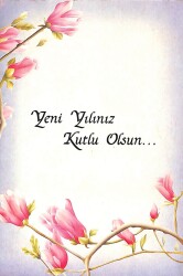 Yılbaşı (Yeniyıl) Temalı Kartpostal KRT15890 - 1