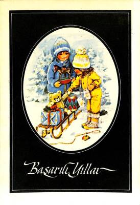 Yılbaşı (Yeniyıl) Temalı Kartpostal KRT15897 - 1
