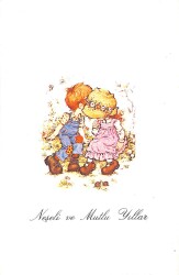 Yılbaşı (Yeniyıl) Temalı Kartpostal KRT15898 - 1