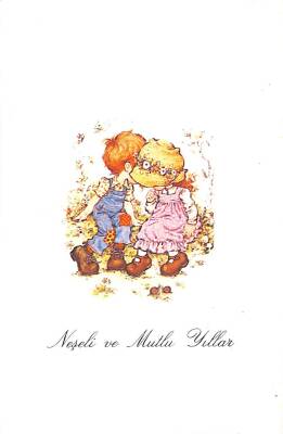 Yılbaşı (Yeniyıl) Temalı Kartpostal KRT15898 - 1