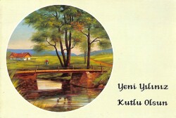 Yılbaşı (Yeniyıl) Temalı Kartpostal KRT15901 - 1