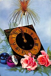 Yılbaşı (Yeniyıl) Temalı Kartpostal KRT15982 - 1