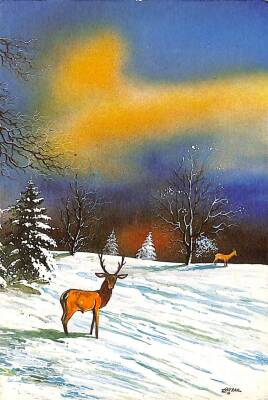 Yılbaşı (Yeniyıl) Temalı Kartpostal KRT16240 - 1