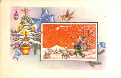 Yılbaşı (Yeniyıl) Temalı Kartpostal KRT16241 - 1