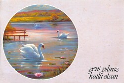 Yılbaşı (Yeniyıl) Temalı Kartpostal KRT16499 - 1
