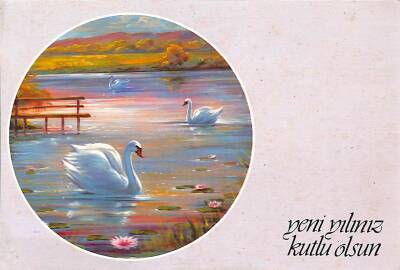 Yılbaşı (Yeniyıl) Temalı Kartpostal KRT16499 - 1