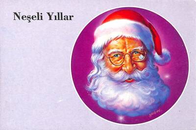 Yılbaşı (Yeniyıl) Temalı Kartpostal KRT16905 - 1