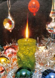 Yılbaşı (Yeniyıl) Temalı Kartpostal KRT17265 - Gökçekoleksiyon