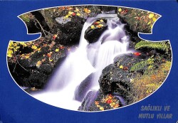 Yılbaşı (Yeniyıl) Temalı Tebrik Kartı Kartpostal KRT11899 - Gökçekoleksiyon