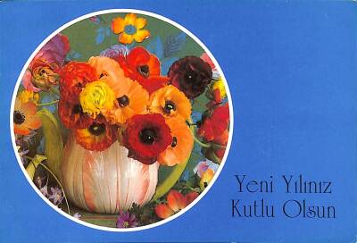Yılbaşı (Yeniyıl) Temalı Tebrik Kartı Kartpostal KRT11962 - 1