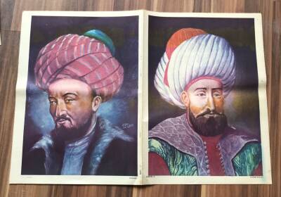 Yıldırım Beyazıt - Uluğ Bey Büyük Boy Poster GZ119357 - 1
