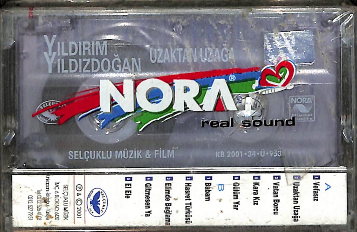Yıldırım Yıldızdoğan - Uzaktan Uzağa Kaset (Sıfır Kaset) KST29444 - 2