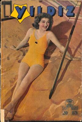 Yıldız Dergisi Sayı 20 Cilt 2 15 Ağustos 1939 - Susan Hayward - Mickey Rooney - Myrna Loy Posteri - Momi Clark Posteri NDR67688 - 1
