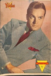 Yıldız Dergisi Sayı 90 Cilt 8 15 Eylül 1942 - Dona Drake Posteri - Kapak Bob Hope - Don Ameche NDR67691 - 2
