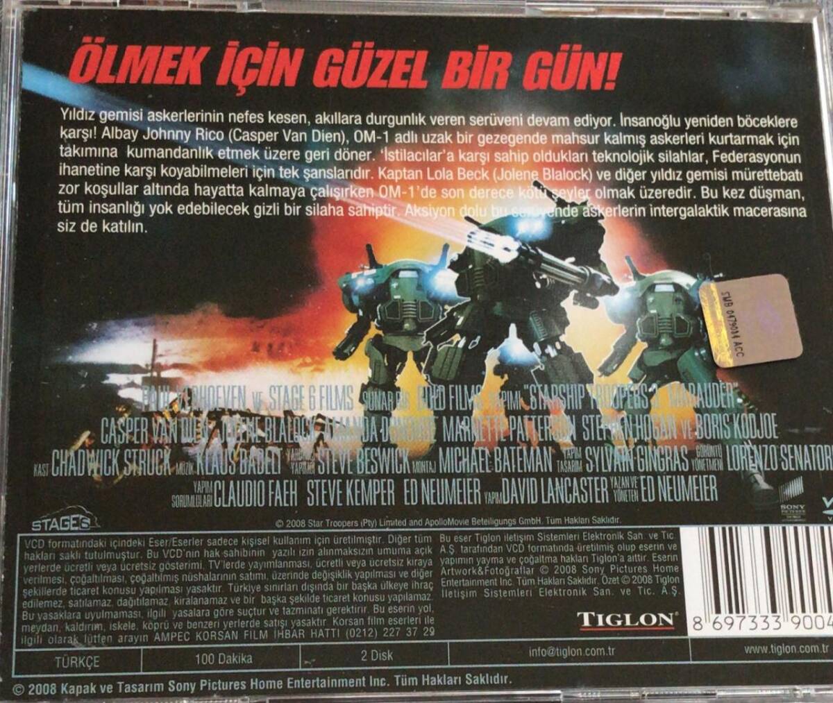 Yıldız Gemisi Askerleri 3 VCD Film VCD8252 - 2