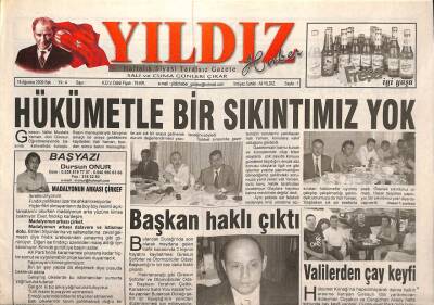 Yıldız Haber Gazetesi 18 Ağustos 2009 - TMOnun Fındıklarını Sordular - Taraflarımız Gurur Duyacak GZ95336 - 1