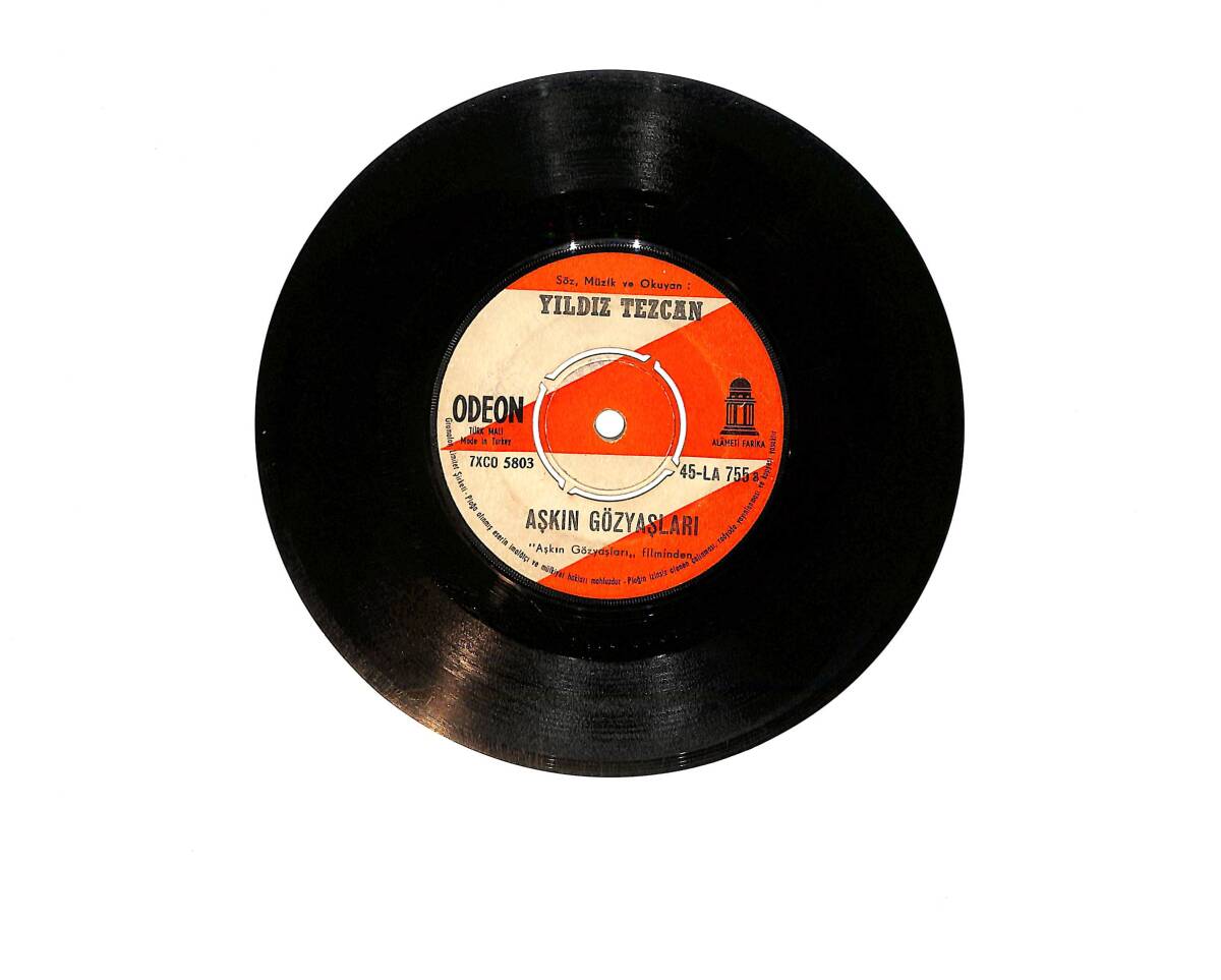  Yıldız Tezcan – Aşkın Gözyaşları / Söylenir Bana 45’lik Plak (10/6.5) PLK26993 - 1