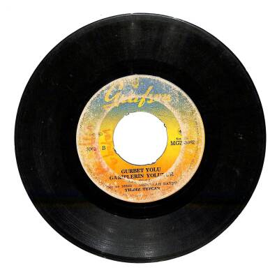 Yıldız Tezcan - Gurbet Yolu Gariplerin Yoludur / Çeke Çeke Bu Dert Beni Öldürür Plak (10/6.5) PLK21403 - 2