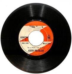 Yıldız Tezcan - Mühür gözlüm / Aşkın polisleri PLAK (10/6.5) PLK26103 - 1