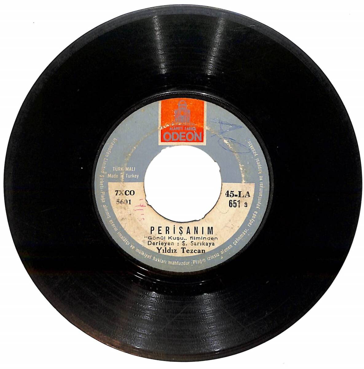 Yıldız Tezcan - Perişanım / Kara Kaşlı Haticem (10/7) PLK26116 - 1