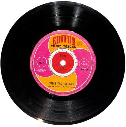 Yıldız Tezcan - Sabır Taşı Çatladı / Bana Öyle Bakma Düşman Değilim PLAK (10/7) PLK24889 - 1