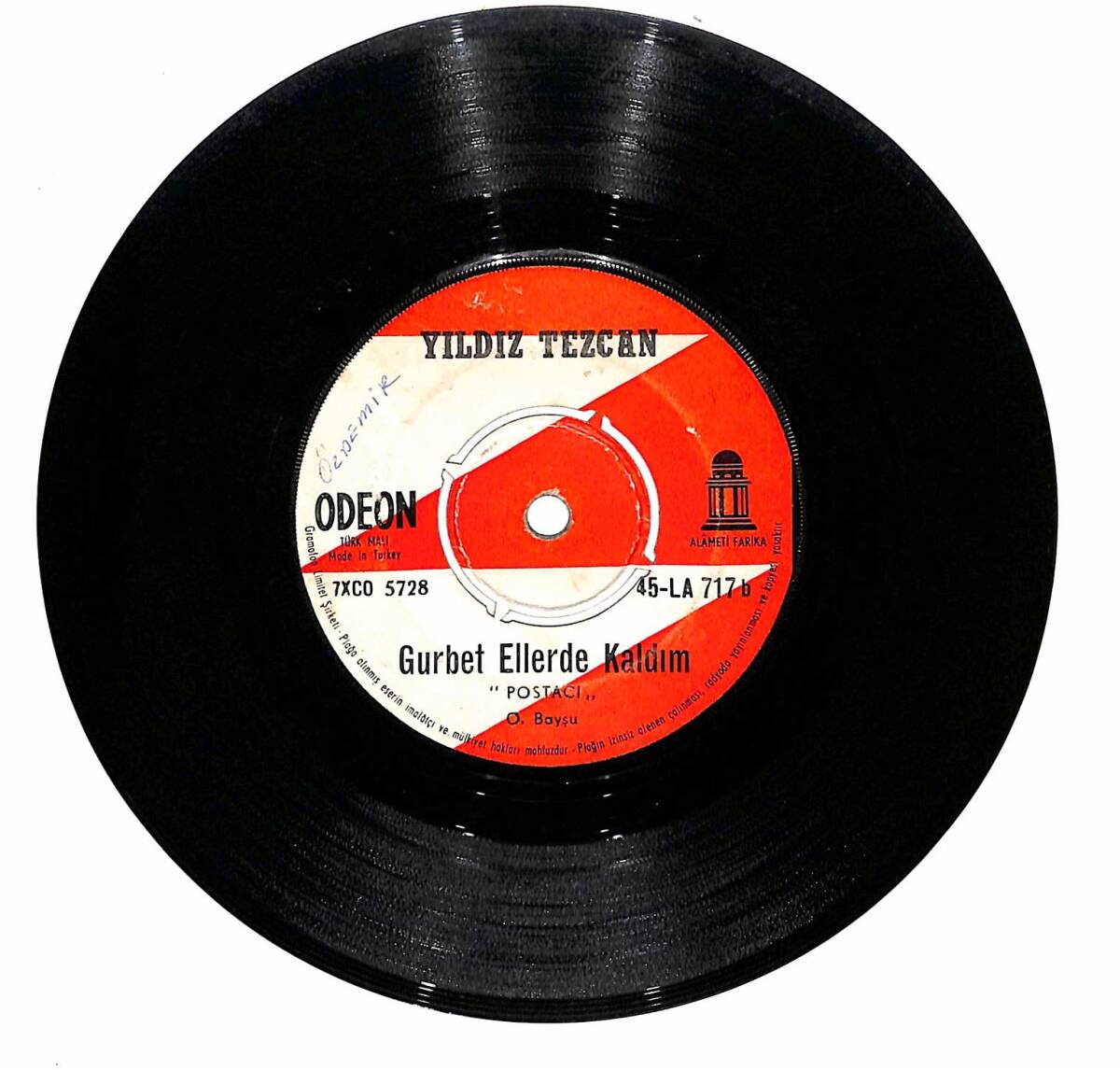 Yıldız Tezcan – Sevda Çiçeğim & Gurbet Ellerde Kaldım 45'lik Plak (10/7.5) PLK27266 - 2