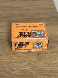 Yıldızlar Plastik Büyük Dökülmez Hokkaları 1990s Tam Dolu Kutu AOB4968 - 3