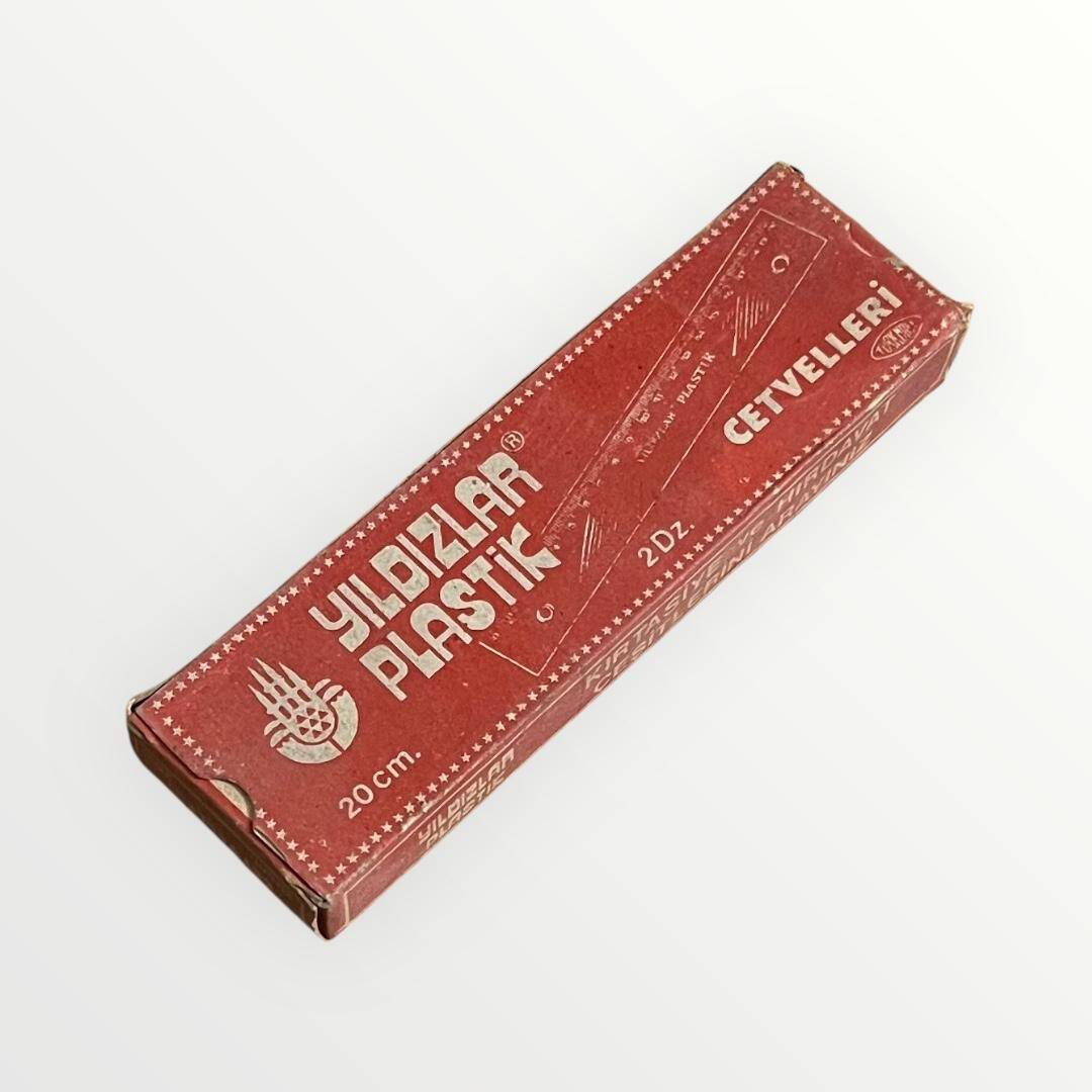 Yıldızlar Plastik Cetvelleri 20cm Dolu Kutu AOB4763 - 1