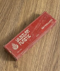 Yıldızlar Plastik Cetvelleri 20cm Dolu Kutu AOB4763 - 2