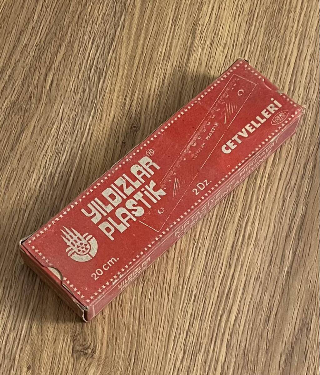 Yıldızlar Plastik Cetvelleri 20cm Dolu Kutu AOB4763 - 2