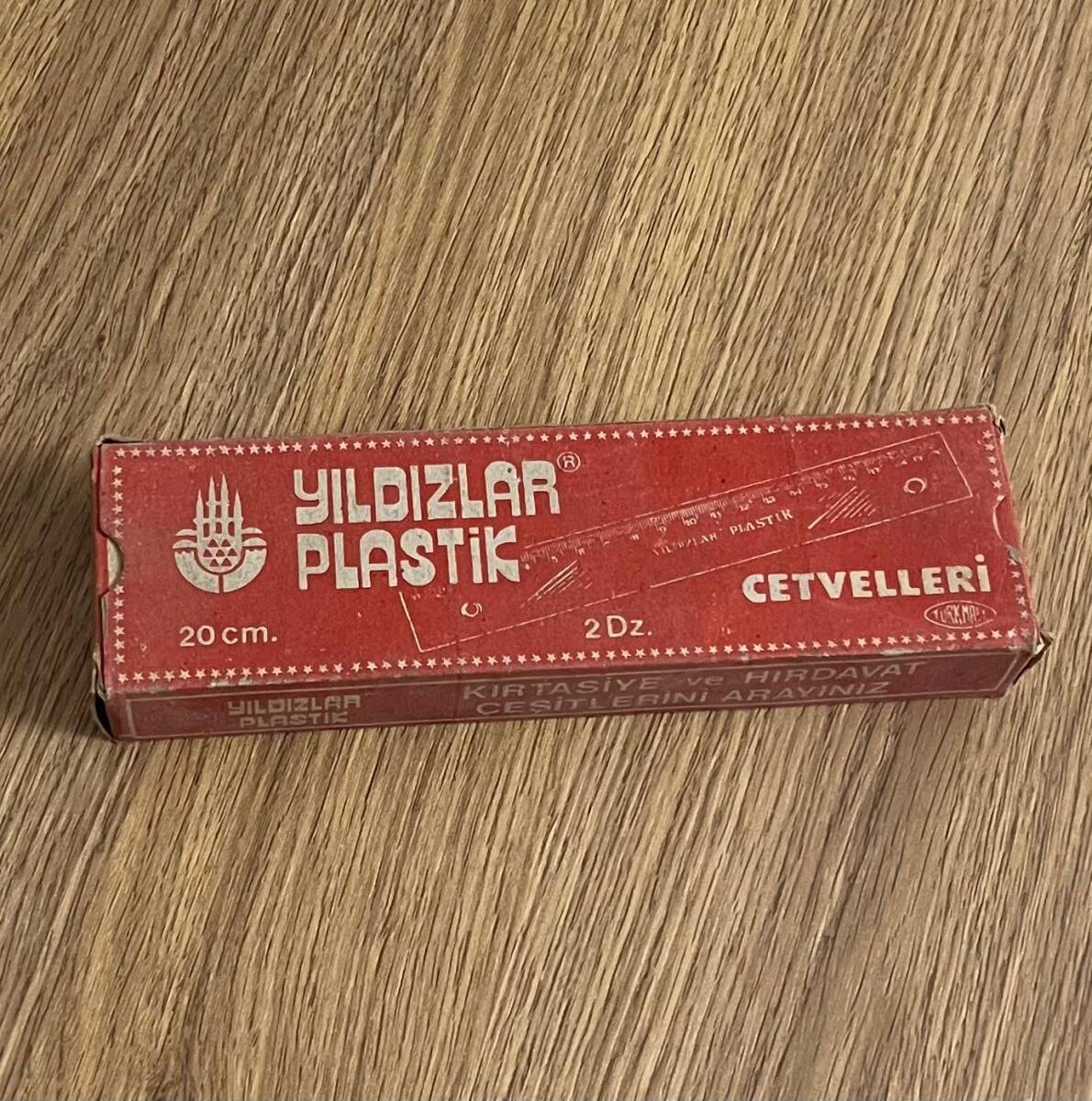 Yıldızlar Plastik Cetvelleri 20cm Dolu Kutu AOB4763 - 5