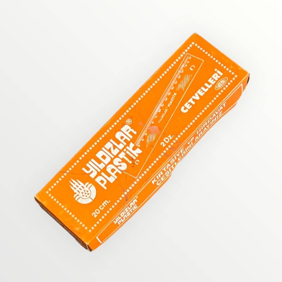 Yıldızlar Plastik Cetvelleri Tam Dolu Kutu AOB4770 - 1