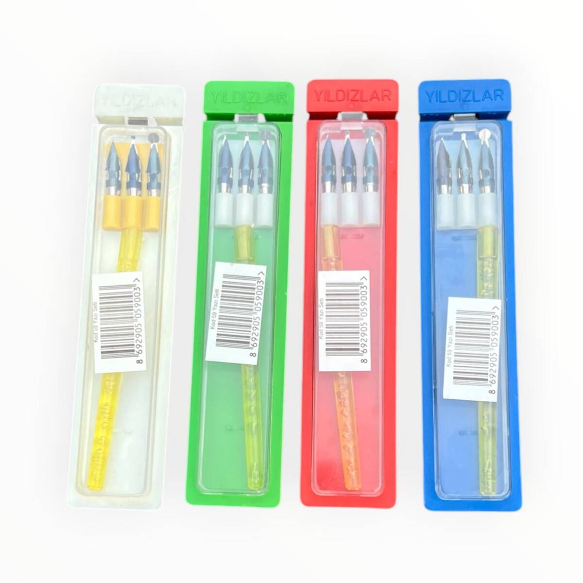 Yıldızlar Plastik Karışık Renkli Yazı Seti AOB8628 - 2