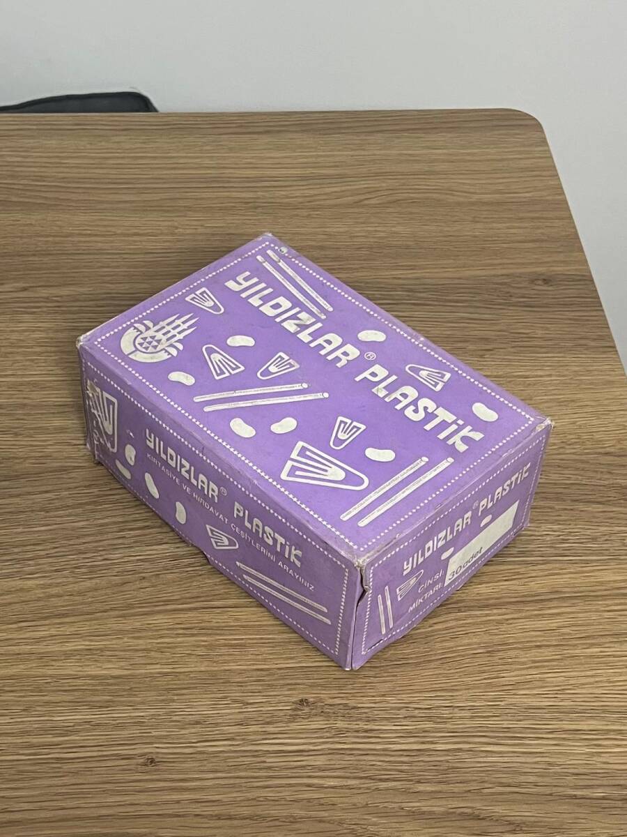 Yıldızlar Plastik Dökülmez Hokkaları 1990s Tam Dolu Kutu AOB4969 - 2
