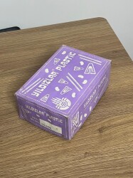Yıldızlar Plastik Dökülmez Hokkaları 1990s Tam Dolu Kutu AOB4969 - 4