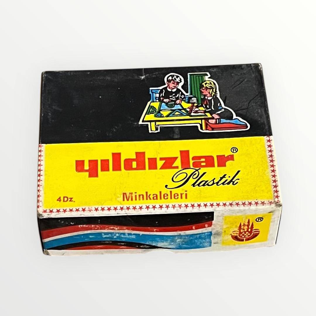 Yıldızlar Plastik Minikalleri Dolu Kutu AOB4764 - 1