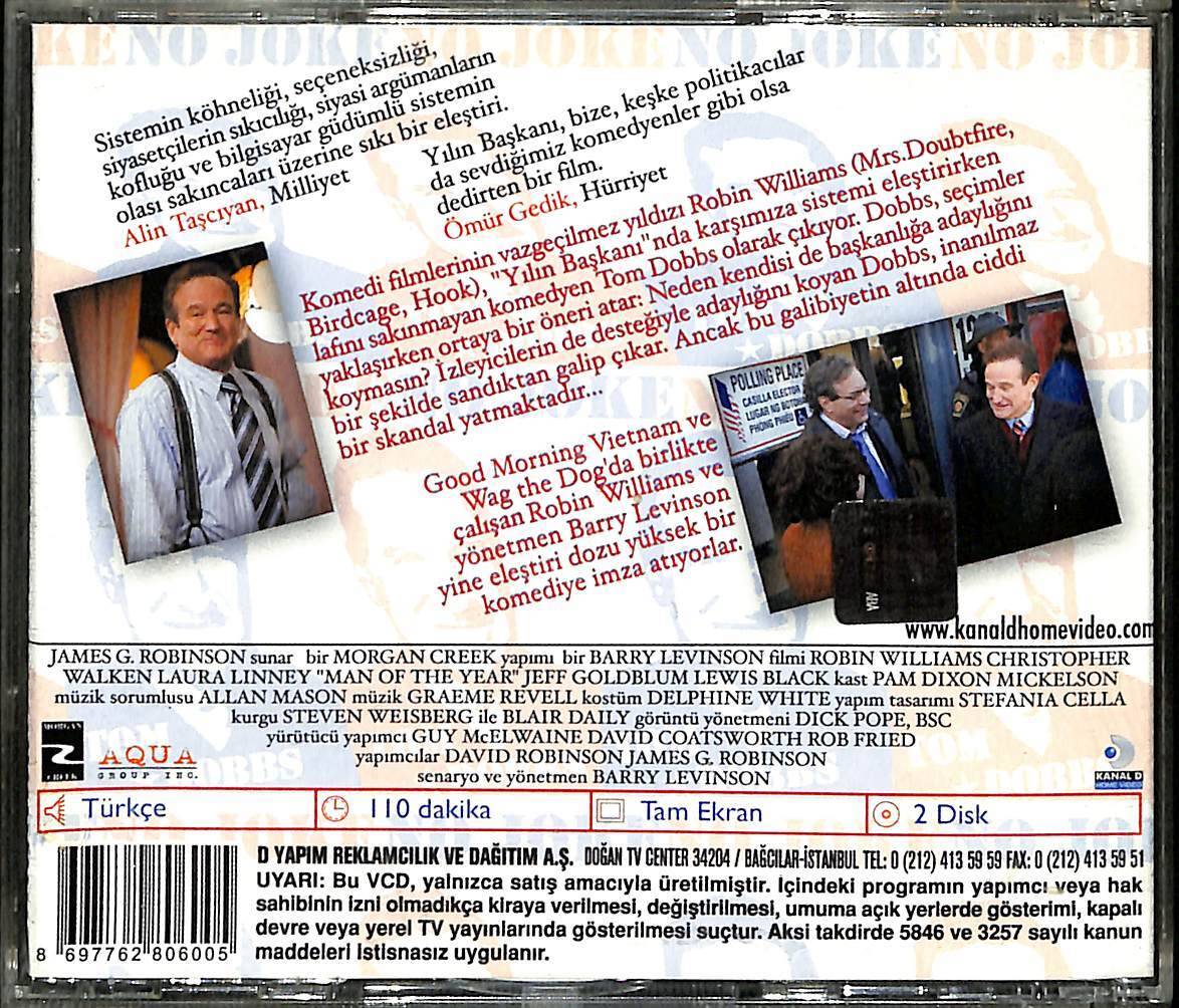 Yılın Başkanı (Robin Williams) VCD Film VCD13956 - 2